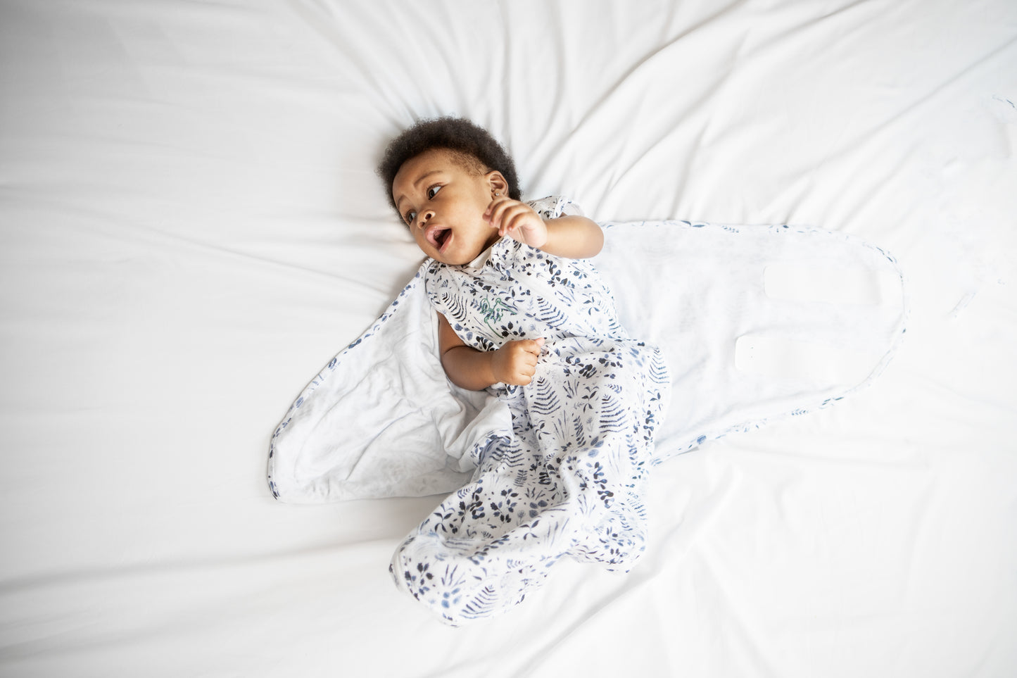 Sleep Swaddle Forest Leaves